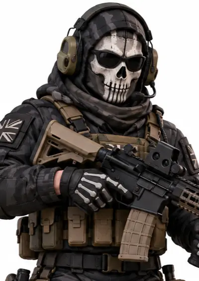 COD MODERN WARFARE 4 GHOST