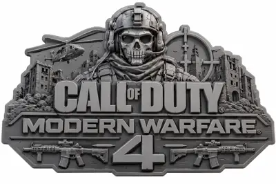CALL OF DUTY One Colour Plaque