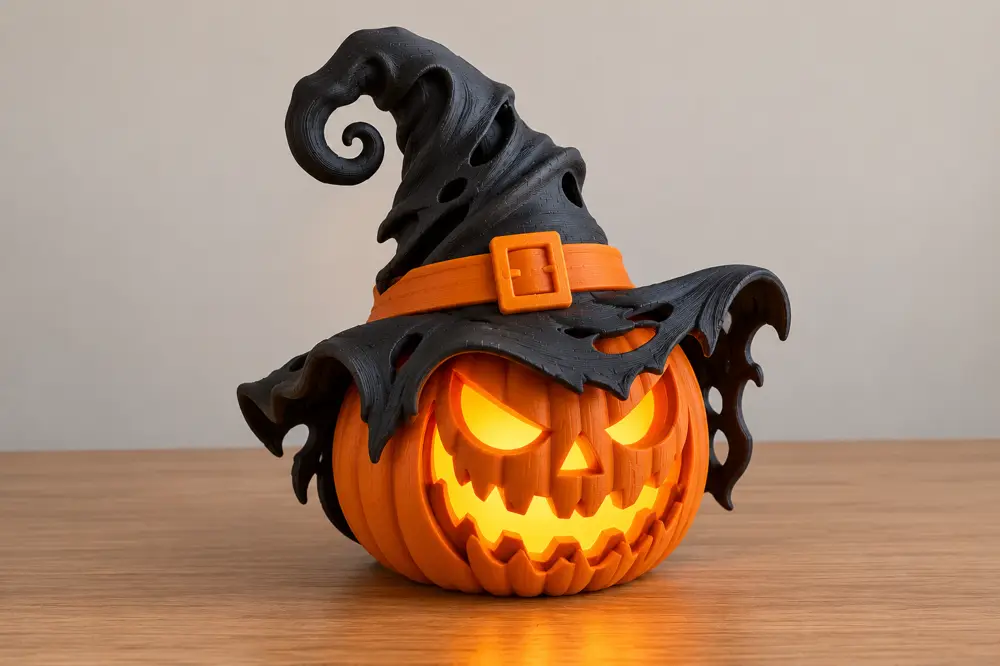 Witch Hat Pumpkin Halloween