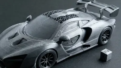 McLaren Senna drag racing