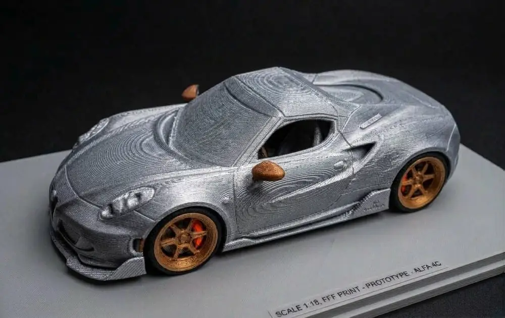 Alfa Romeo 4C Spider retro speedster