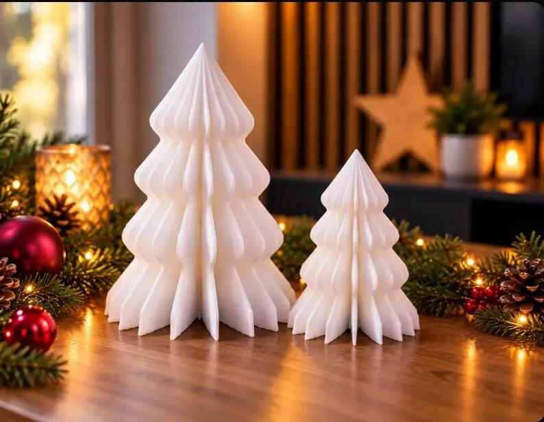 Árbol de Navidad plisado – Árbol de Navidad plegado