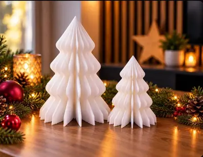 Árbol de Navidad plisado – Árbol de Navidad plegado