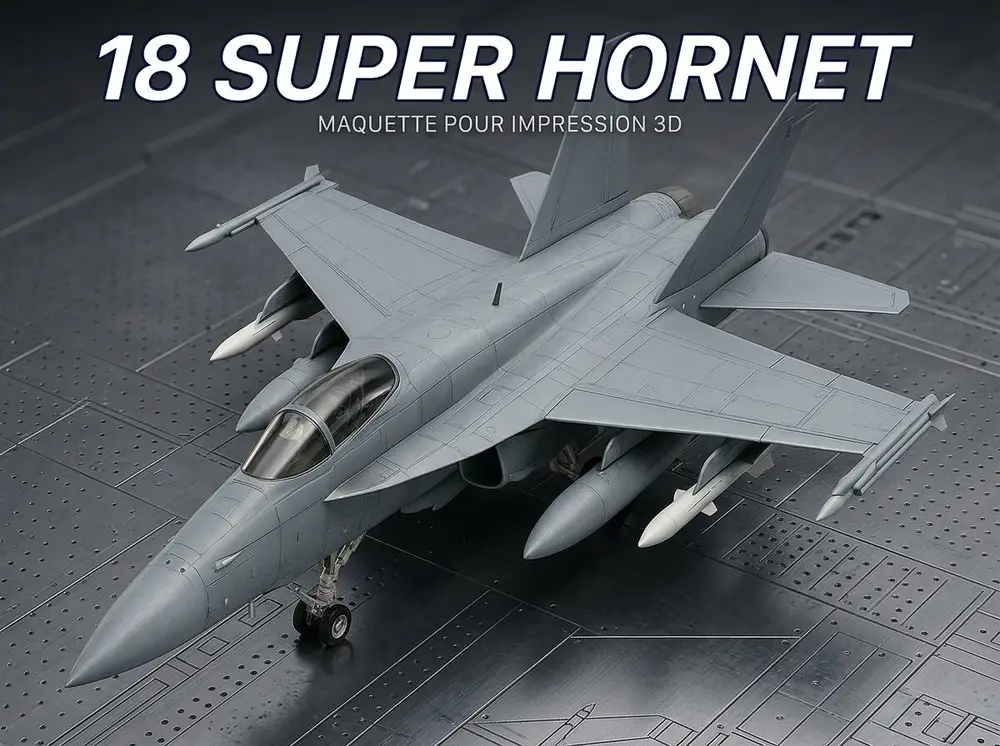 F/A-18 Super Hornet Fighter Jet