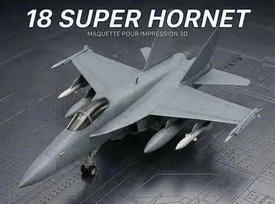 F/A-18 Super Hornet Fighter Jet