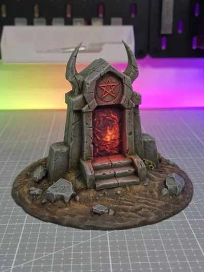 Demonic Portal - Grimdark Wargame Terrain