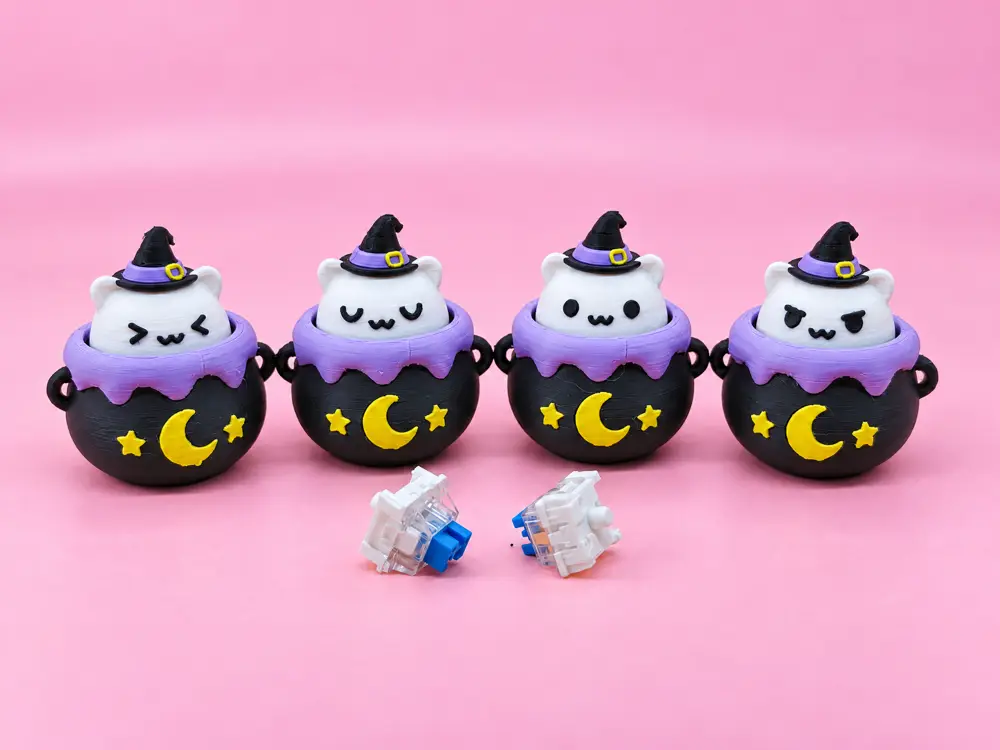 Mini Cauldron Cat Clicker
