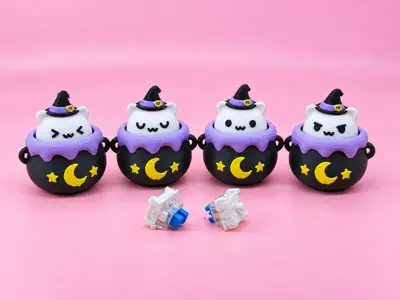Mini Cauldron Cat Clicker