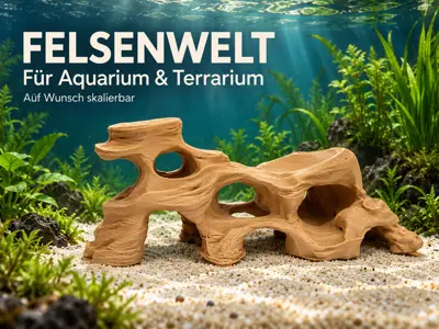 Felsenlandschaft – Aquarium- & Terrarium-Deko