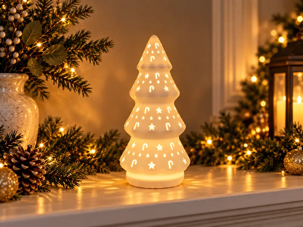 Starry Christmas Tree – LED Tealight Holde