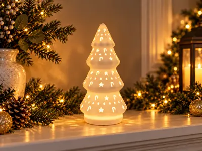Starry Christmas Tree – LED Tealight Holde