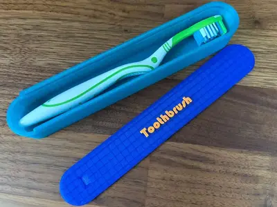 Personalized Travel Toothbrush Case