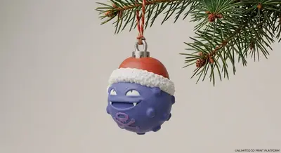 koffing ball christmas pokemon