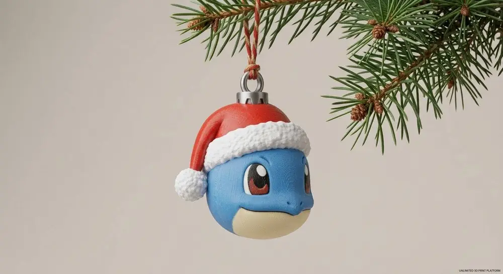 christmas ball squirtle