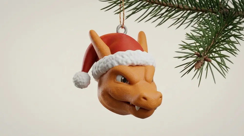 Christmas ball charizard pokemon