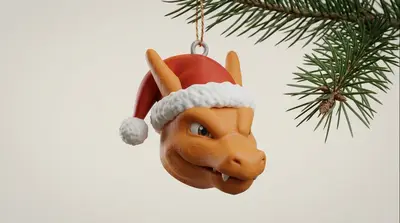 Christmas ball charizard pokemon