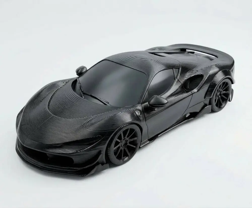 Ferrari SF90 Stradale restomod style