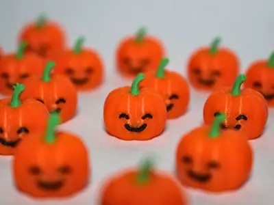 Mini Happy Pumpkins - Halloween