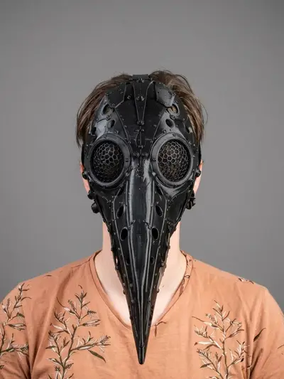 Plague Doctor Mask – Steampunk Halloween Costume