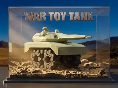 Toy Tank with Tracks