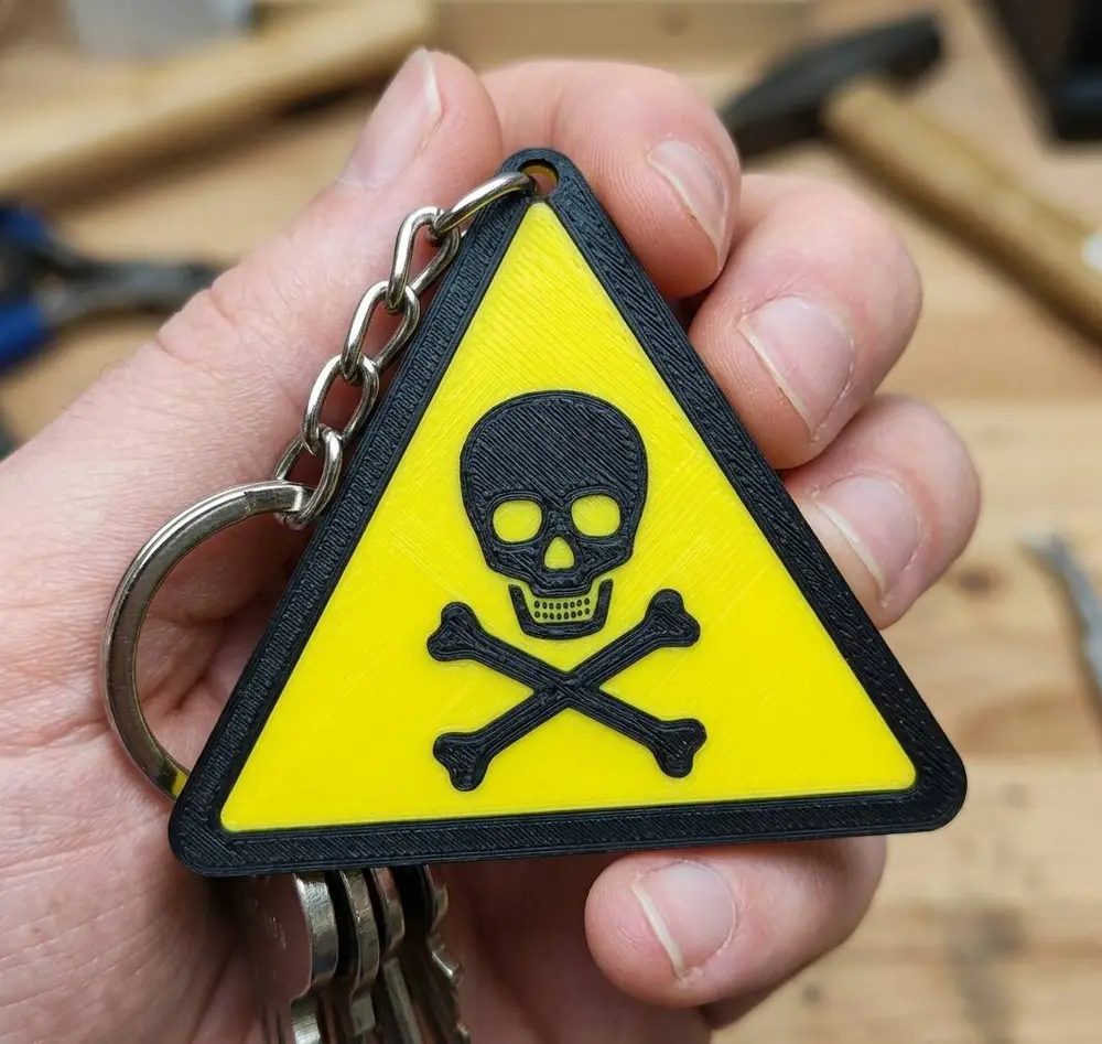 llavero danger peligro