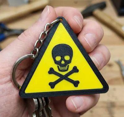llavero danger peligro