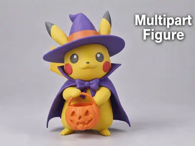 Pokemon Pikachu - Halloween Multipart Figure