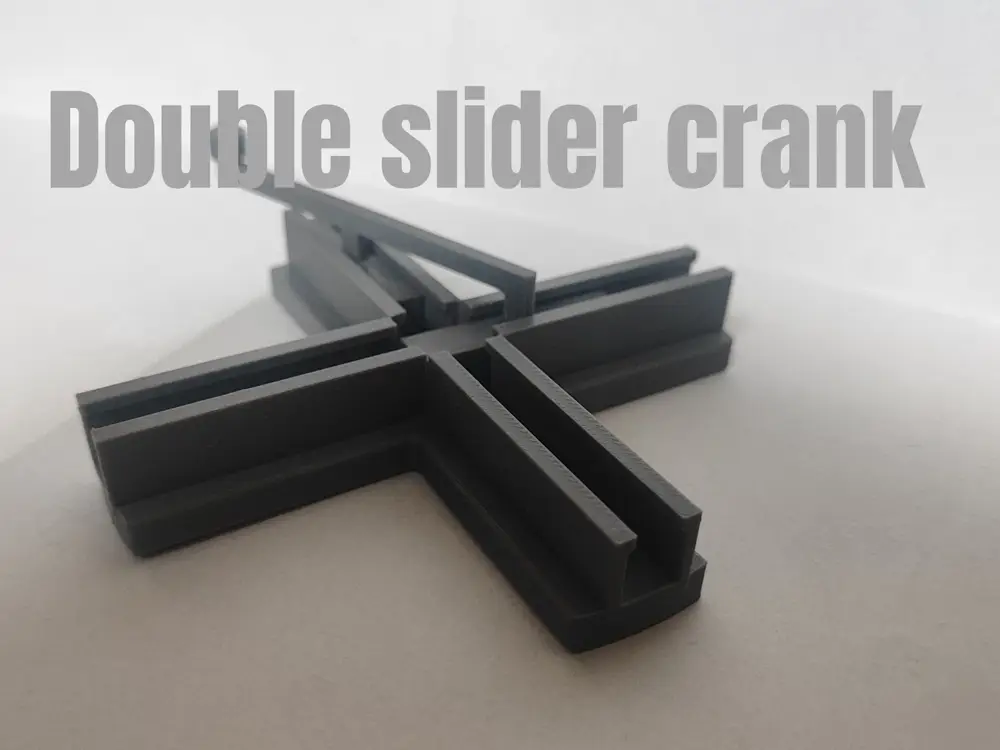 Double slider mechanism