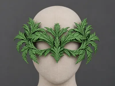 Argemone leaf mask