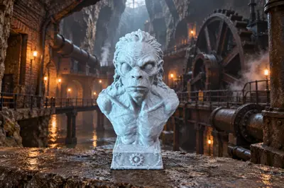 The Morlock — Bust Inspired by H. G. Wells’ The Time Machine