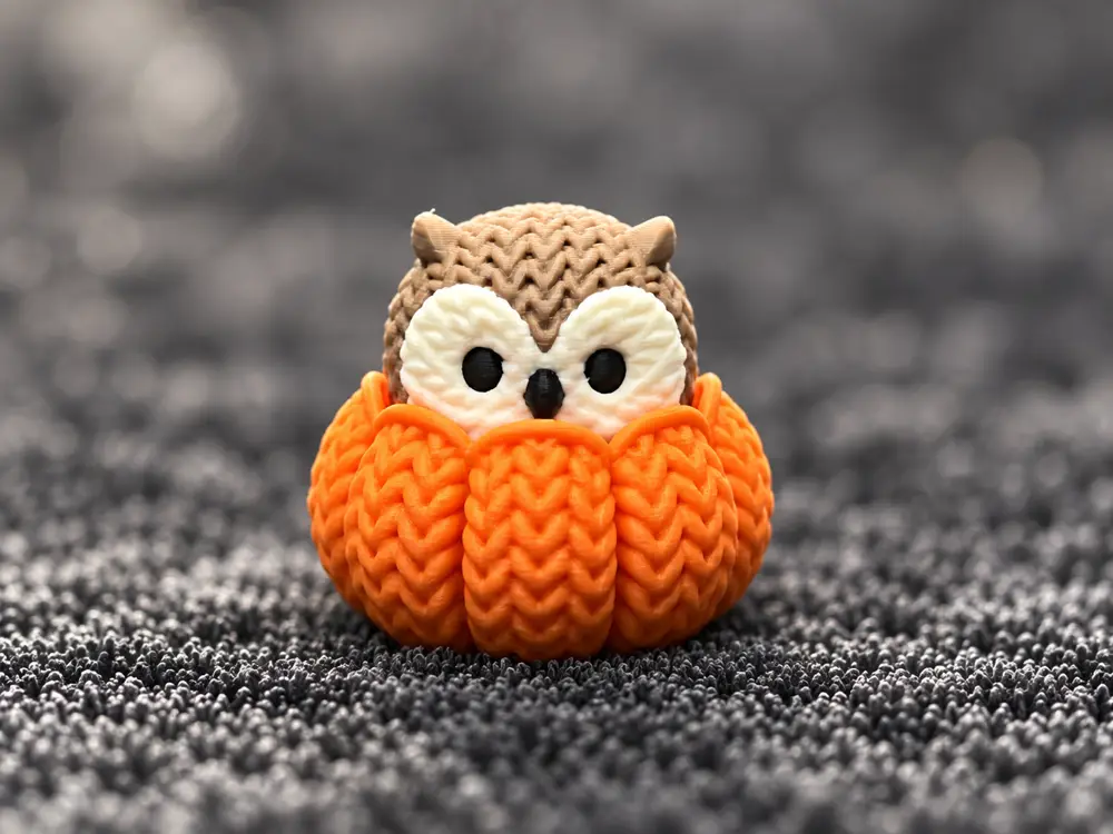 Crochet Owl Press Fidget Clicker