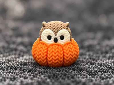 Crochet Owl Press Fidget Clicker
