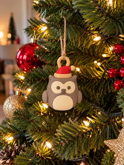 Cute Owl Ornament – Christmas Tree Decoration