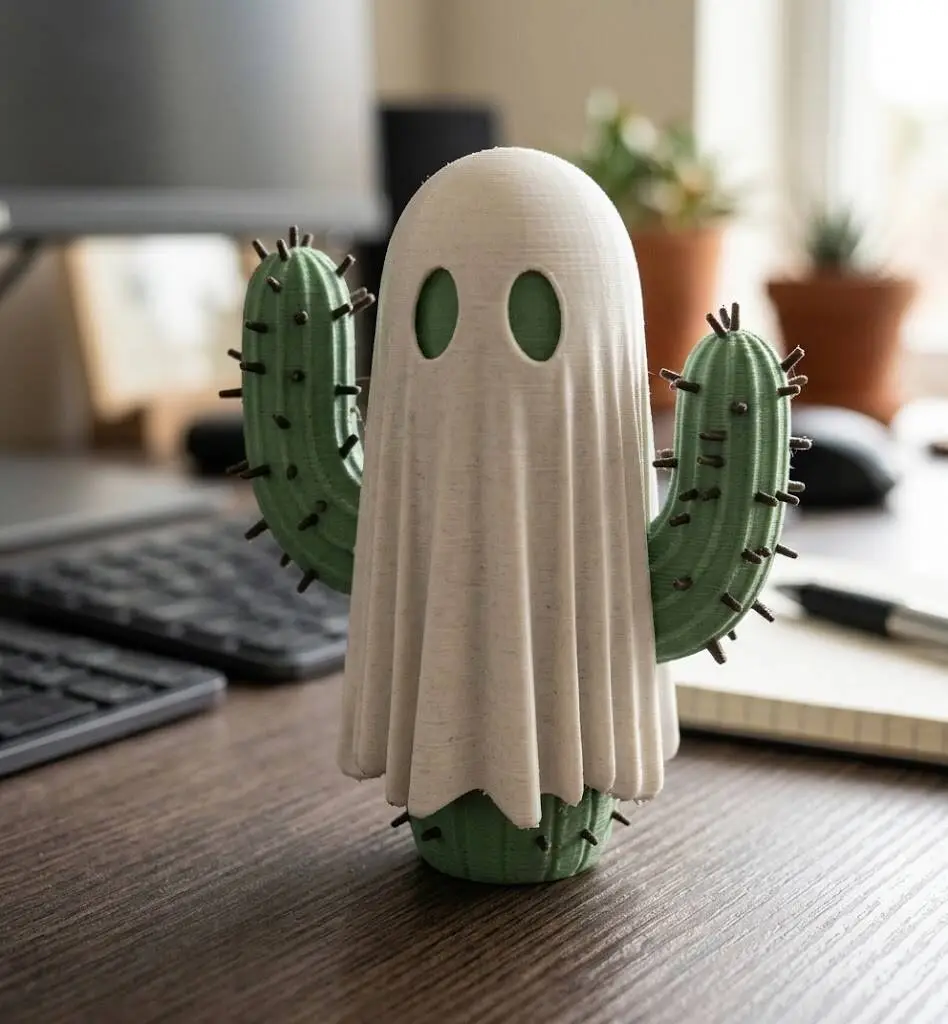 Cute Ghost Cactus