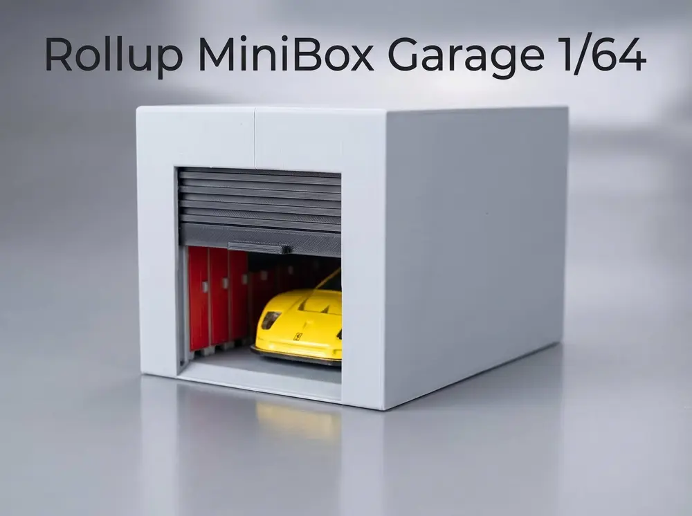 Rollup MiniBox Garage 1:64 and 1:43