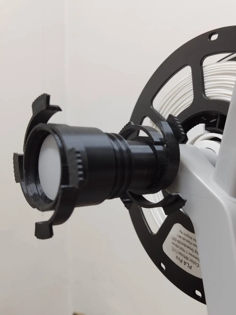 Anycubic Kobra X - Threaded Spool Lock v2 - No-Wobble, Quick Spool Swap
