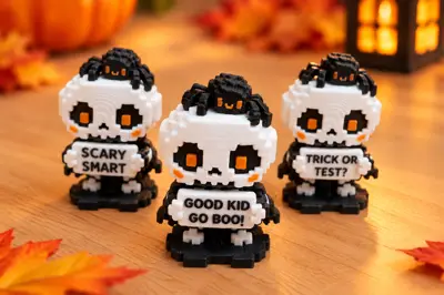 Halloween Skeleton - Desk Buddy