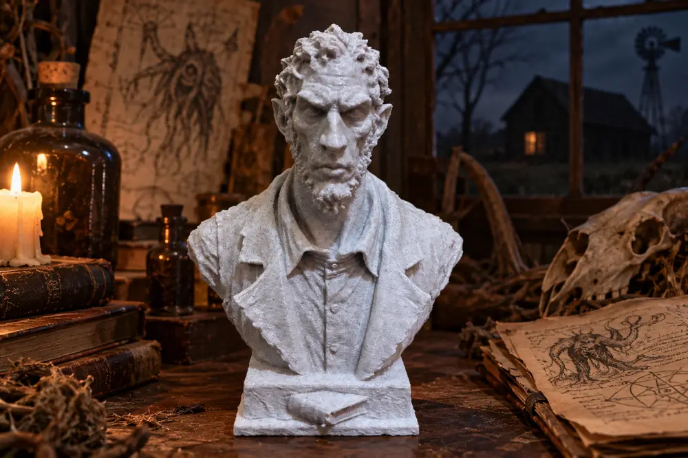 Wilbur Whateley — Bust Inspired by H. P. Lovecraft’s The Dunwich Horror