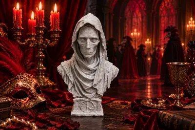 The Red Death — Bust Inspired by Edgar Allan Poe’s The Masque of the Red Death