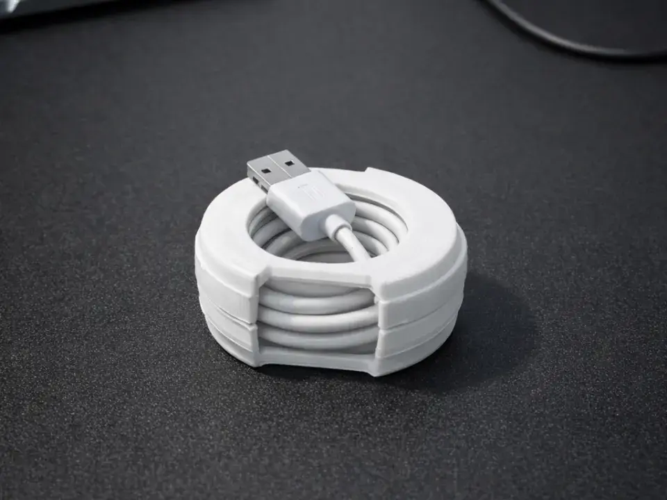 Modular USB Cable Holder – Desk Cable Organizer