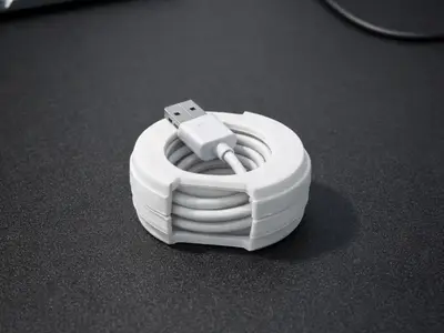 Modular USB Cable Holder – Desk Cable Organizer