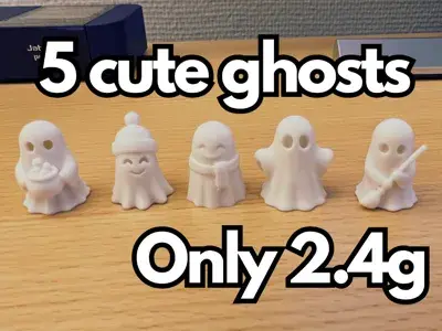 Cute Halloween ghosts