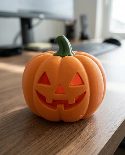 Cute Spooky Pumpkin