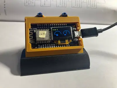 ESP8266 HW-365 table stand/half-case
