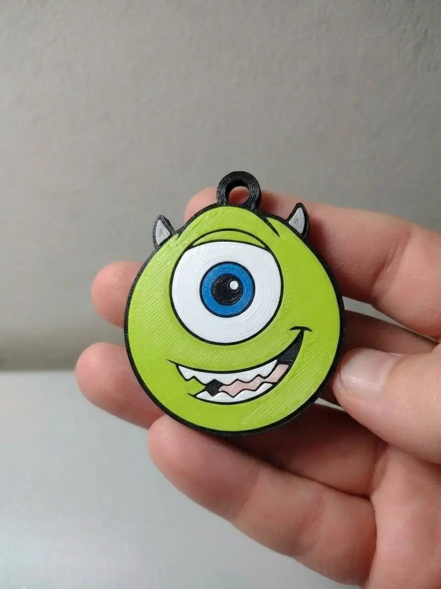 llavero cara mike wazowski