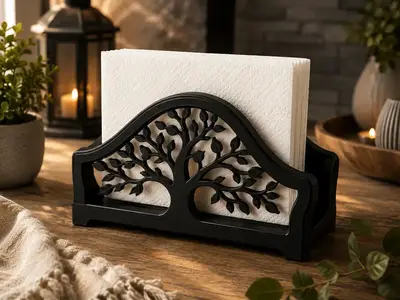 Elegant Tree Holder-Modern Tissue Holder