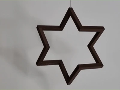 3D Morphing Star – Christmas Optical Illusion