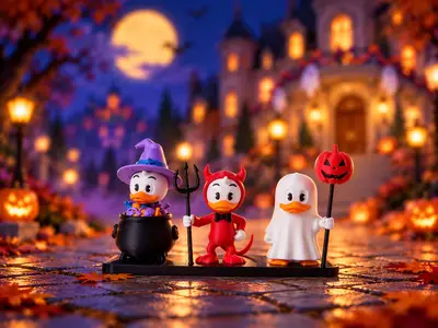 Huey, Dewey & Louie – Halloween Ducklings Set