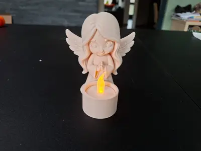 Praying Angel light holder – Cute Angel Decoration