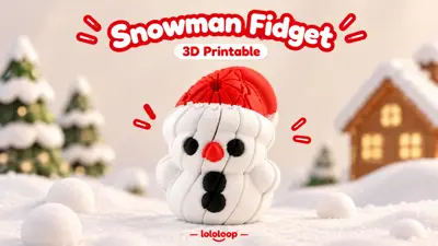 Snowman Fidget Toy